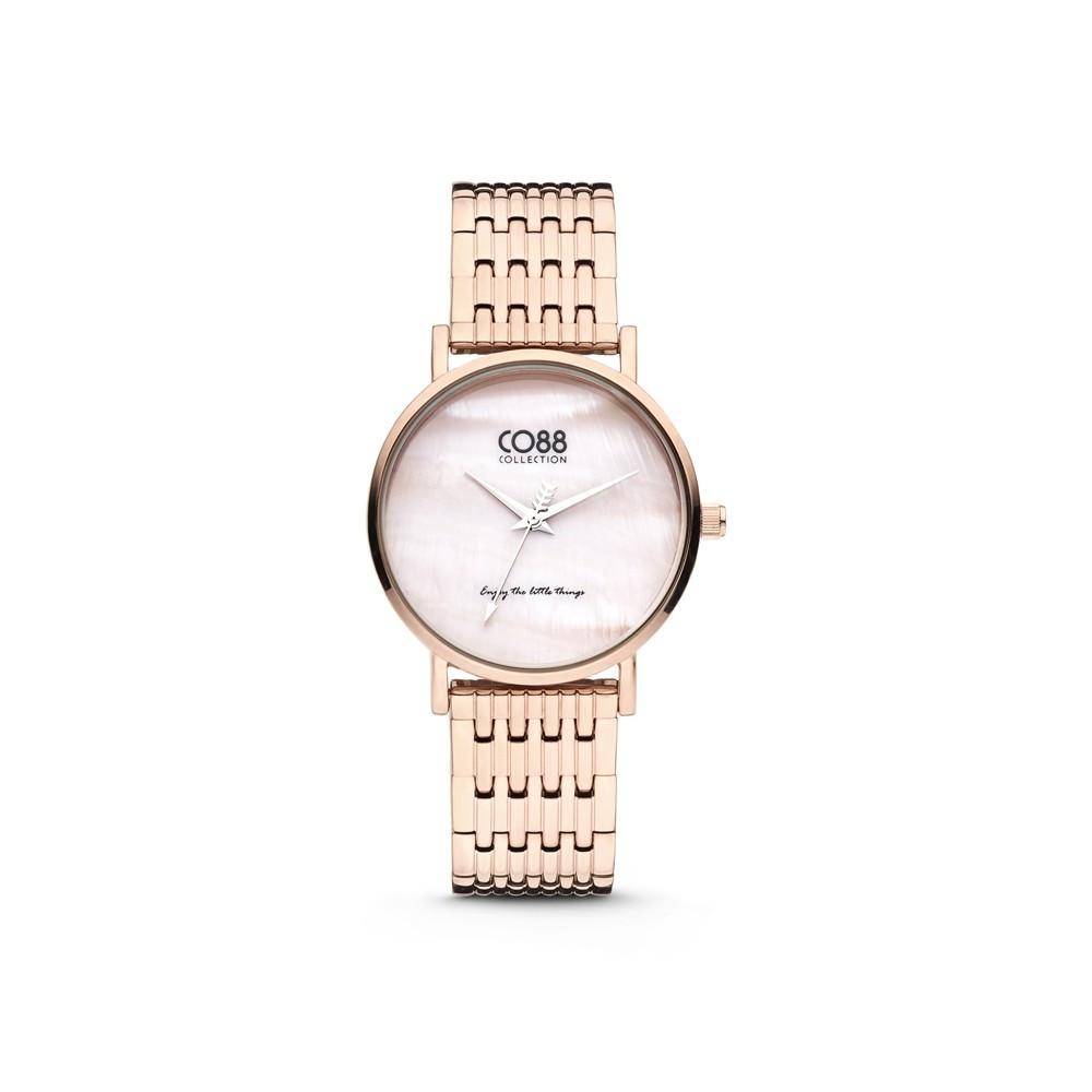 CO88 Collection 8CW 10068 Horloge - Stalen band - rosékleurig - Ø 32 mm 1