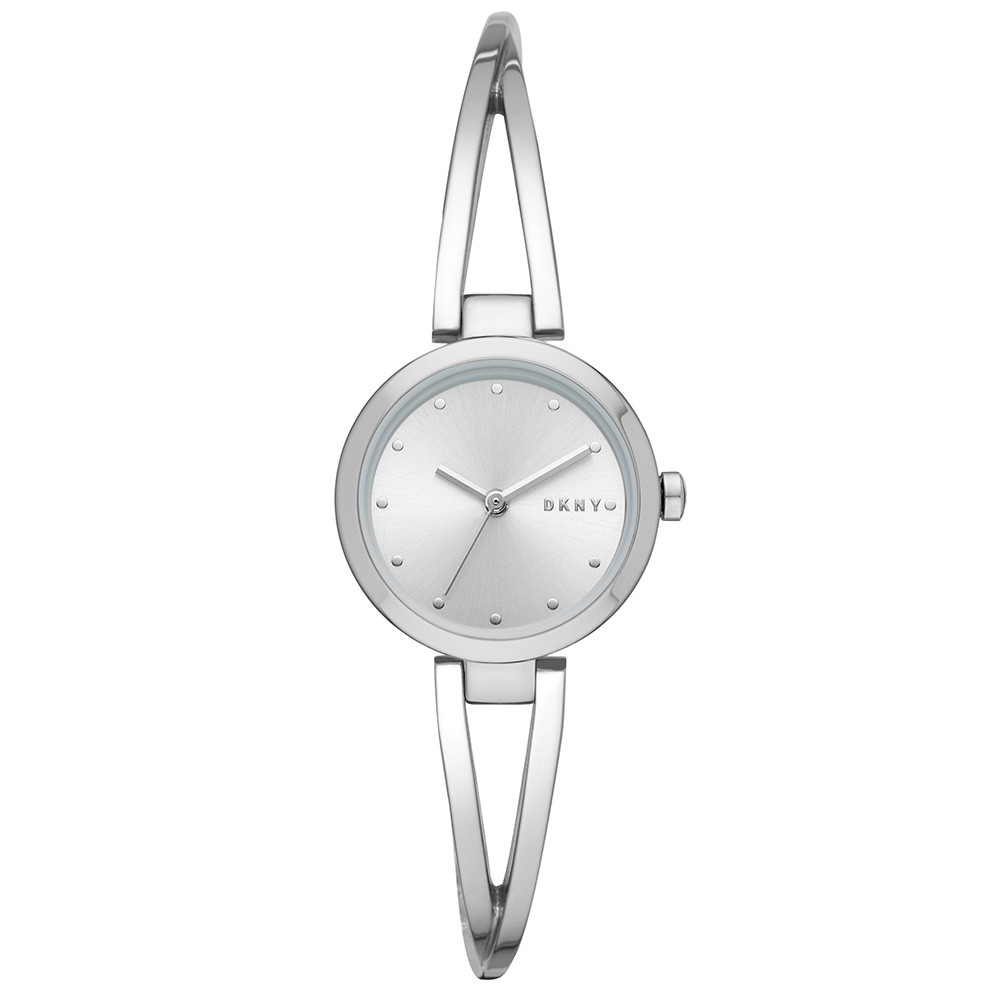 DKNY NY2789 Horloge Crosswalk staal zilverkleurig 26 mm  1