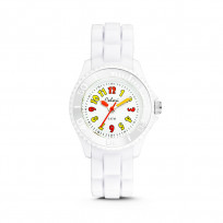 Colori 5-CLK018 kinderhorloge wit 30 mm  1