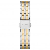 CLUSE CS1401101077 Horlogeband staal zilver- en goudkleurig 16 mm 1