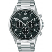 Lorus RT313KX9 Horloge Chronograaf zilverkleurig-zwart 42 mm  1