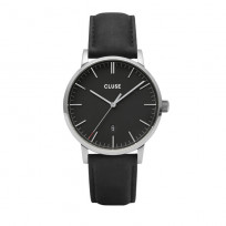 Cluse CW0101501001 Herenhorloge Aravis zilverkleurig-zwart 40 mm 1
